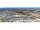 Wide shot of the community with lake and surrounding area at 5629 Maidenstone Way, Palmetto, FL 34221