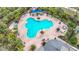 Relaxing community pool with plenty of seating at 5629 Maidenstone Way, Palmetto, FL 34221