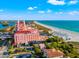 An aerial view showcasing the hotel's beachfront location and stunning ocean views at 6265 Sun Blvd # 101, St Petersburg, FL 33715