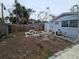 Backyard with a picnic table and pool equipment at 6692 17Th N Way, St Petersburg, FL 33702