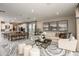 Open concept living room with large sectional sofa at 710 Sky Shade Dr, Apollo Beach, FL 33572