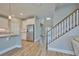 Modern kitchen with stainless steel appliances and an island at 8044 Lago Mist Way, Wesley Chapel, FL 33545
