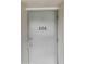 Apartment door with unit number 206 at 9945 47Th N Ave # 206, St Petersburg, FL 33708