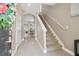 Inviting entryway with tile floors and view of the dining area at 1115 Andrew Aviles Cir, Tampa, FL 33619