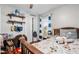 bedroom with twin bed and hardwood floors at 13215 Parkhurst Ct, Riverview, FL 33569