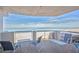 Stunning balcony view of the ocean and beach at 1350 Gulf Blvd # 604, Clearwater, FL 33767