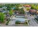 Aerial view showing the house's location and surrounding neighborhood at 2515 N Howard Ave, Tampa, FL 33607