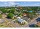 Aerial view of a house and neighborhood, cityscape in background at 2515 N Howard Ave, Tampa, FL 33607