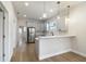 Modern kitchen with stainless steel appliances and an island at 2515 N Howard Ave, Tampa, FL 33607