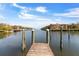 Serene waterfront view with private dock access at 2765 Via Cipriani # 1232B, Clearwater, FL 33764