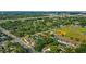 Property's location showcases a nearby park and baseball field at 3105 W Spruce St, Tampa, FL 33607