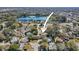 Aerial view of property and surrounding neighborhood at 3108 Ash Ct, Dunedin, FL 34698