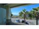 Relax on the balcony with stunning ocean views and swaying palm trees at 611 Destiny Dr # 410, Ruskin, FL 33570