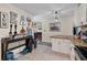 Kitchen with granite countertops and white shaker cabinets at 651 Southwest N Blvd, St Petersburg, FL 33703