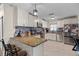 Updated kitchen featuring granite counters and stainless steel appliances at 651 Southwest N Blvd, St Petersburg, FL 33703