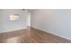 Spacious living room with wood-look floors at 7124 Waterside Dr # 7124, Tampa, FL 33617