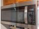 Stainless steel microwave with digital controls at 7124 Waterside Dr # 7124, Tampa, FL 33617