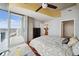 Spacious bedroom with city views and access to balcony at 777 N Ashley Dr # 2503, Tampa, FL 33602