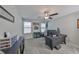Home office with desk and organizational units at 9608 Ivory Dr, Ruskin, FL 33573