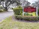 Entrance to San Christopher Villas community at 1311 Powderpuff Dr # 1003, Dunedin, FL 34698