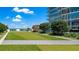 Expansive putting green with ocean views at 175 1St S St # 211, St Petersburg, FL 33701