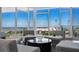 Relaxing lounge area with bay and stadium views at 175 1St S St # 211, St Petersburg, FL 33701