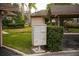 Community mailboxes in a well-maintained area with landscaping at 20 Sylvia Pl, Oldsmar, FL 34677