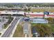 Aerial view showing a house near a highway and gas station at 2204 E 12Th Ave, Tampa, FL 33605