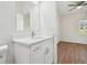 Modern bathroom with white vanity and quartz countertop at 2204 E 12Th Ave, Tampa, FL 33605