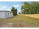 Large fenced backyard at 2503 W Crawford St, Tampa, FL 33614