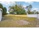 Large fenced backyard with plenty of space at 2503 W Crawford St, Tampa, FL 33614