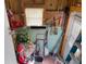 Workshop with tools and storage. Needs organization at 3020 Moss Hill St, Wesley Chapel, FL 33543