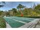 Community shuffleboard courts with benches and landscaping at 30817 Prout Ct, Wesley Chapel, FL 33543