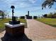 A walkway leads to a poignant war memorial in the park at 400 Country Club Dr, Oldsmar, FL 34677