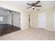 Spacious dining room with tile floors and view of living room at 4918 Cresthill Dr, Tampa, FL 33615