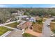 Aerial view highlighting the home's curb appeal at 5425 36Th N Ave, St Petersburg, FL 33710