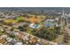 Aerial view of community park and recreation at 5425 36Th N Ave, St Petersburg, FL 33710