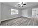 Bedroom featuring wood-look floors and a window at 5425 36Th N Ave, St Petersburg, FL 33710