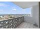 Spacious balcony overlooking the water at 7 Elgin Pl # 701, Dunedin, FL 34698