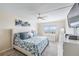 Large main bedroom with ocean view and dresser at 7 Elgin Pl # 701, Dunedin, FL 34698