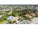 Aerial view of community pool, playground, and residential homes at 7402 Hamilton Rd, Bradenton, FL 34209