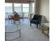 Elegant dining area with water views at 868 Bayway Blvd # 312, Clearwater Beach, FL 33767