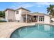 Large pool and patio perfect for outdoor living at 9203 Sea Oaks Ct, Seminole, FL 33776