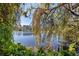 Serene lake view from the property, showcasing natural beauty at 1 Gallinule Pl, Belleair, FL 33756