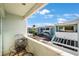 Private balcony overlooking the condo complex at 1 Windrush Blvd # 100, Indian Rocks Beach, FL 33785