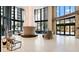 Elegant lobby with stylish seating and high ceilings at 100 1St N Ave # 503, St Petersburg, FL 33701