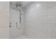 Spa-like shower with marble tile and rainfall shower head at 100 1St N Ave # 503, St Petersburg, FL 33701