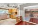 Kitchen area with ample counter space and built-in cabinetry at 10106 Tarpon Springs Rd, Odessa, FL 33556