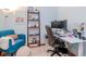 Bright home office with a comfortable chair and desk at 111 N 12Th St # 1615, Tampa, FL 33602