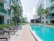 Refreshing pool with walkway at 111 N 12Th St # 1615, Tampa, FL 33602